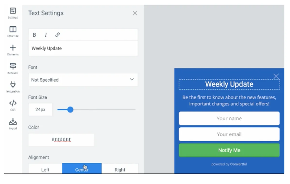 Convertful : avis des utilisateurs, avantages & inconvénients de ce logiciel de création de fenêtres pop-up Convertful : avis des utilisateurs, avantages & inconvénients de ce logiciel de création de fenêtres pop-up