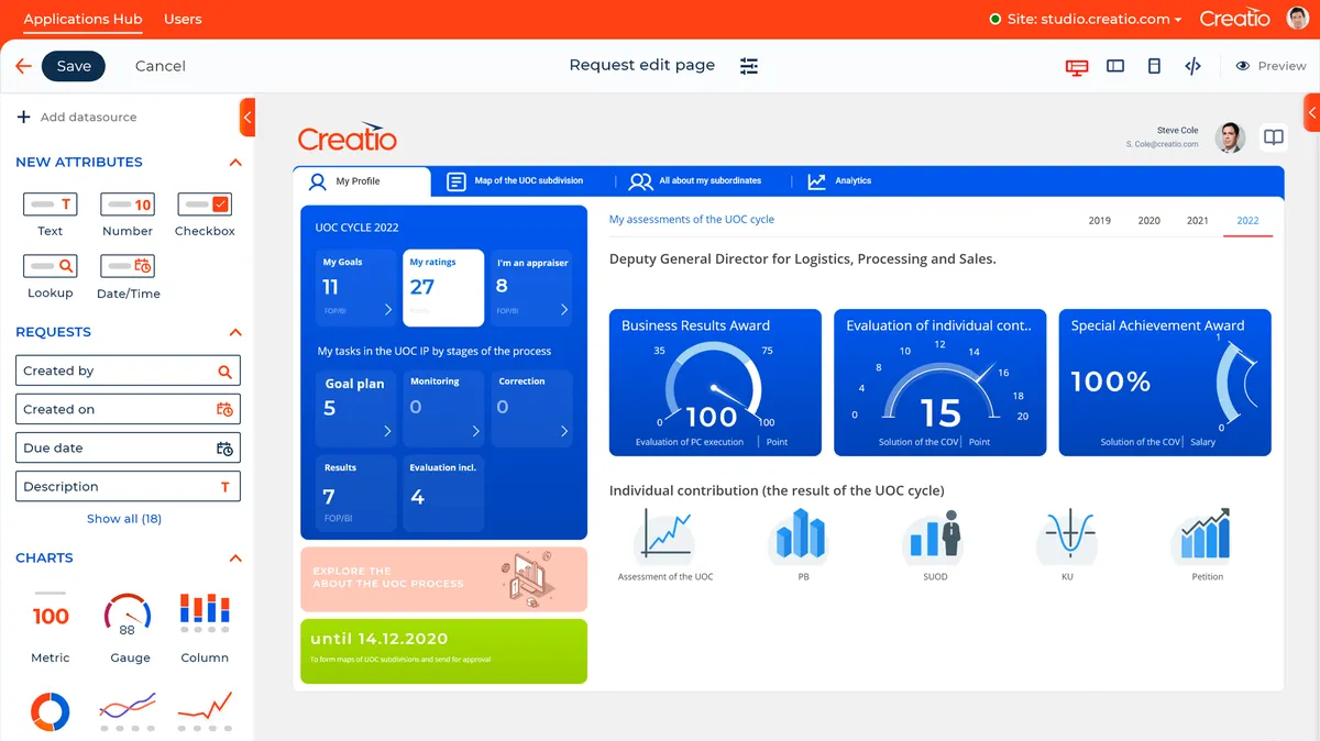 Creatio CRM : avis des utilisateurs, avantages & inconvénients de ce logiciel CRM