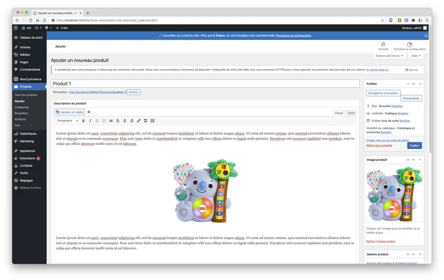 creer boutique woocommerce etape 4 creer boutique woocommerce etape 4
