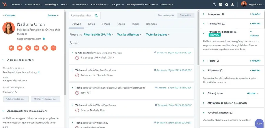 crm exemple