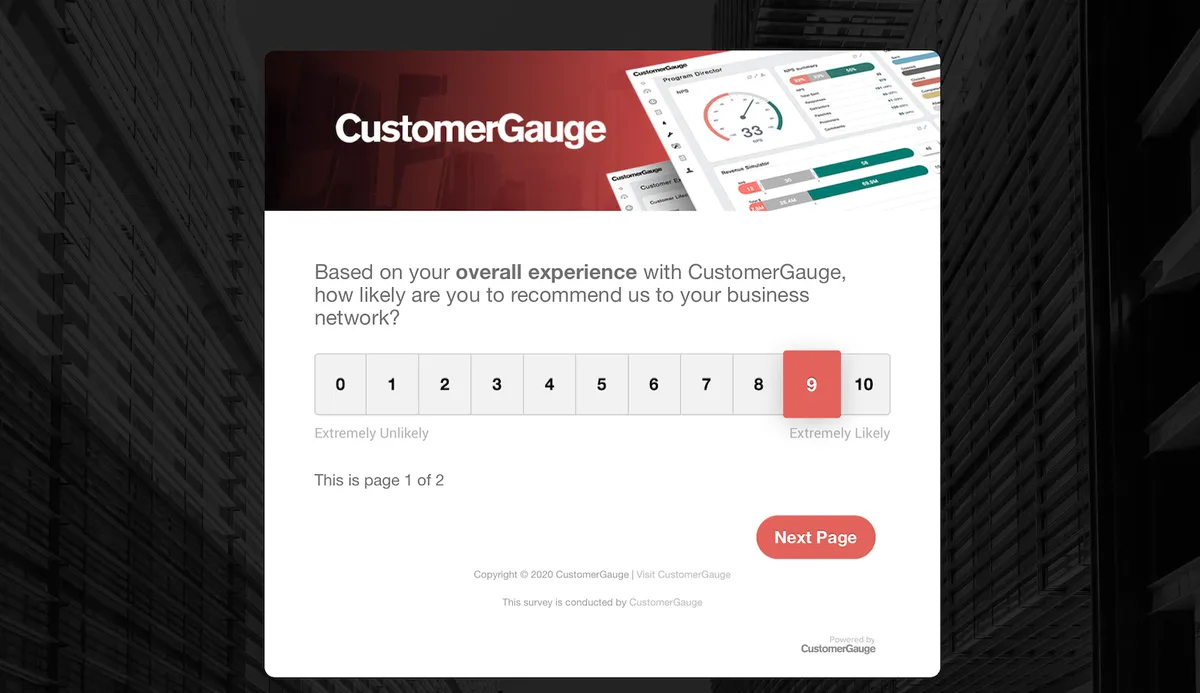 Customer Gauge : avis des utilisateurs, avantages & inconvénients de ce logiciel de sales analytics Customer Gauge : avis des utilisateurs, avantages & inconvénients de ce logiciel de sales analytics