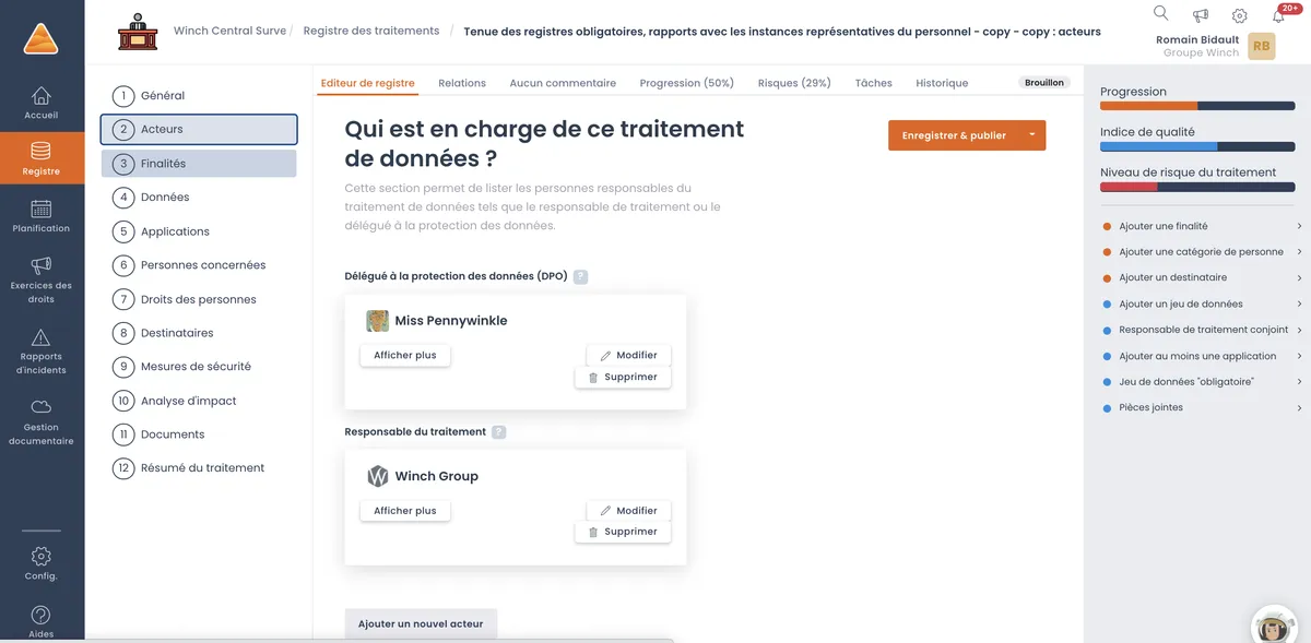 Dastra : avis des utilisateurs, avantages & inconvénients de ce logiciel RGPD Dastra : avis des utilisateurs, avantages & inconvénients de ce logiciel RGPD