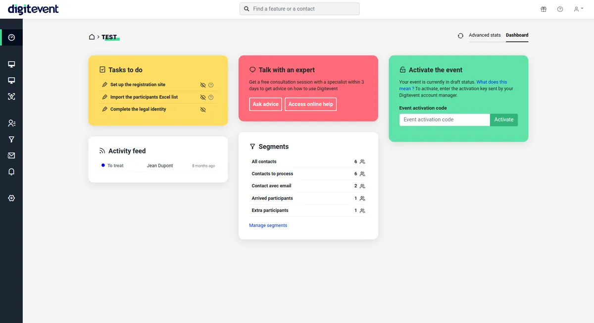 Digitevent : avis des utilisateurs, avantages & inconvénients de ce logiciel de gestion d'événements