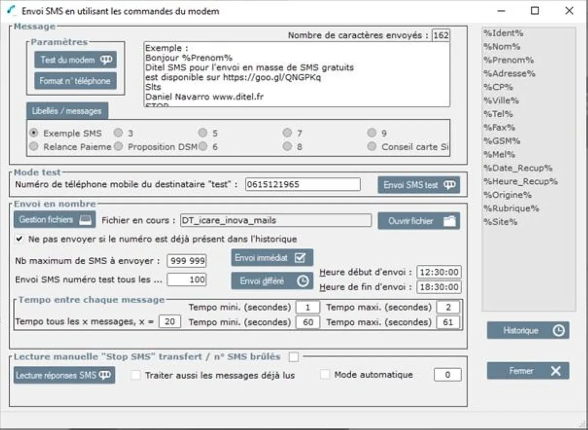 Ditel : avis des utilisateurs, avantages & inconvénients de ce logiciel d'envoi de SMS marketing Ditel : avis des utilisateurs, avantages & inconvénients de ce logiciel d'envoi de SMS marketing