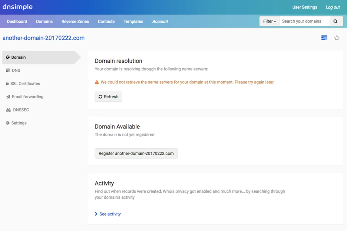 DNSimple : avis des utilisateurs, avantages & inconvénients de ce outil DNS DNSimple : avis des utilisateurs, avantages & inconvénients de ce outil DNS