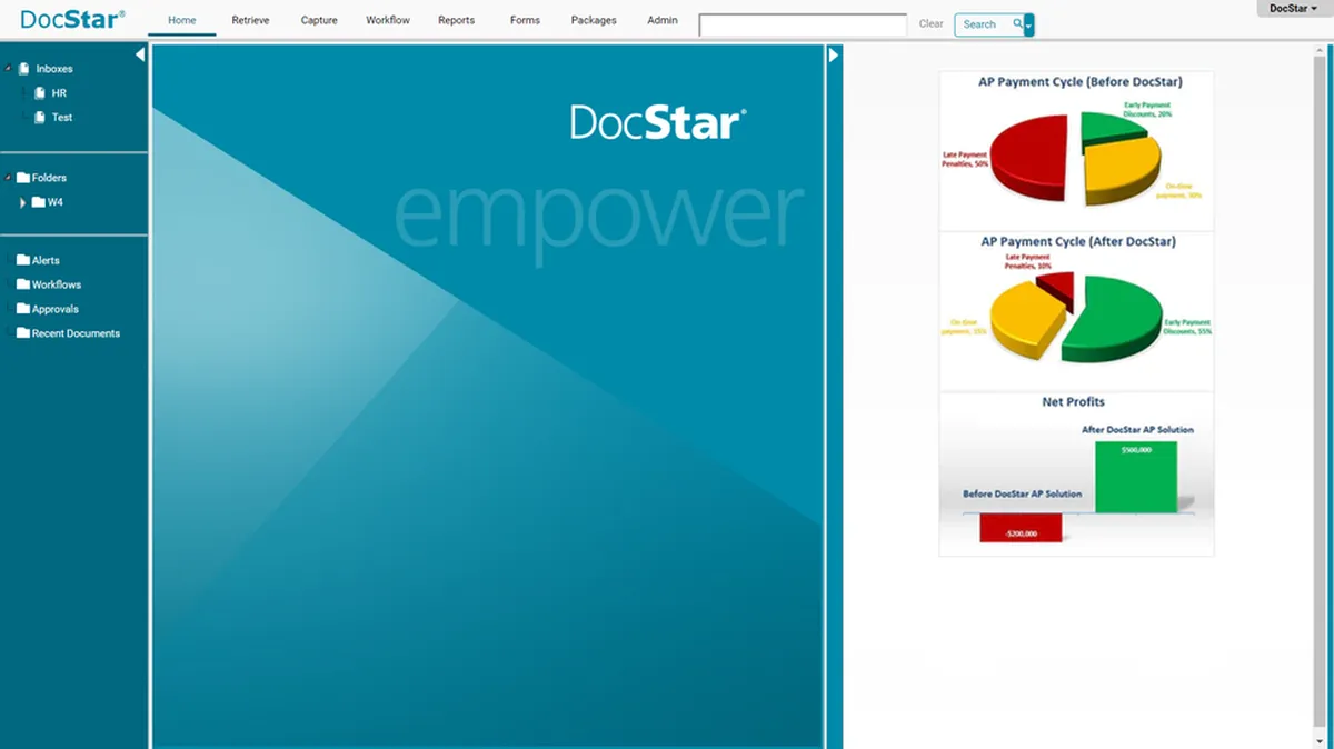 DocStar ECM : avis des utilisateurs, avantages & inconvénients de ce logiciel GED