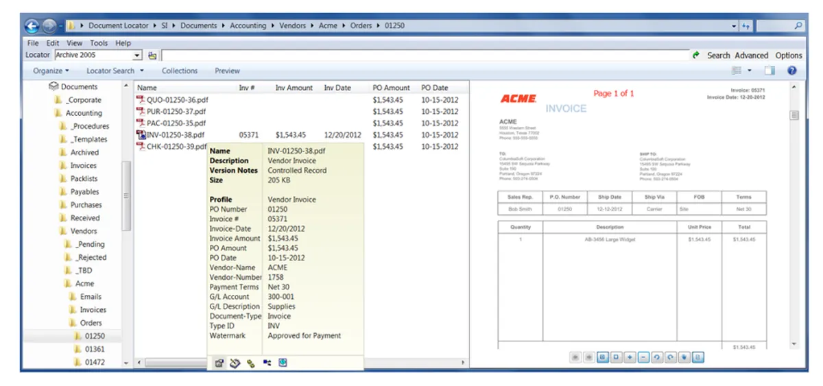Document Locator : avis des utilisateurs, avantages & inconvénients de ce logiciel GED Document Locator : avis des utilisateurs, avantages & inconvénients de ce logiciel GED