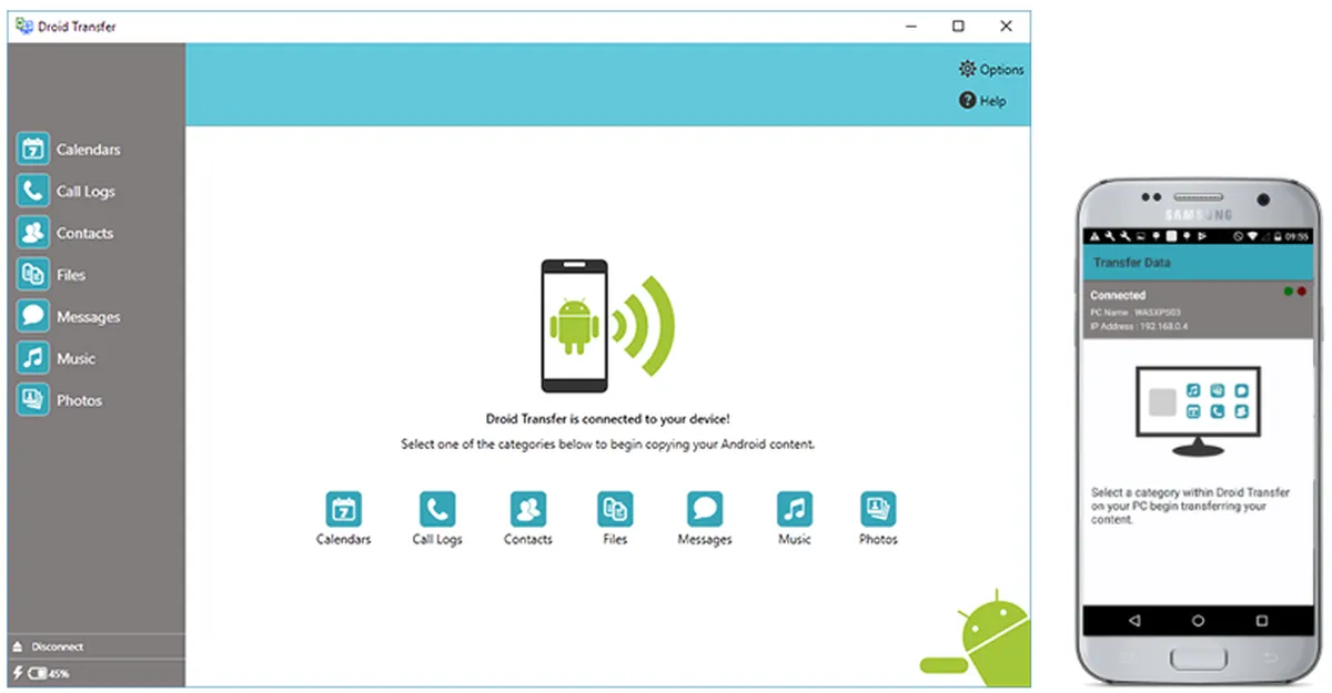 Droid Transfer : avis des utilisateurs, avantages & inconvénients de ce logiciel utilitaire pour ordinateur Droid Transfer : avis des utilisateurs, avantages & inconvénients de ce logiciel utilitaire pour ordinateur