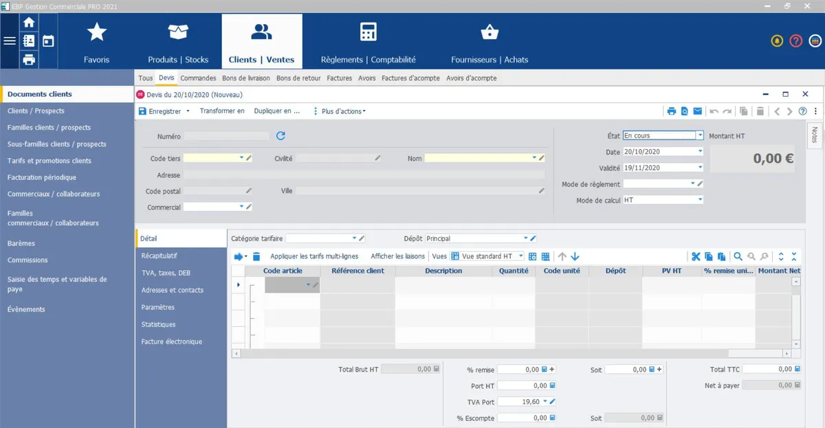 EBP Gestion Commerciale Pro : avis des utilisateurs, avantages & inconvénients de ce logiciel de gestion commerciale et ventes EBP Gestion Commerciale Pro : avis des utilisateurs, avantages & inconvénients de ce logiciel de gestion commerciale et ventes