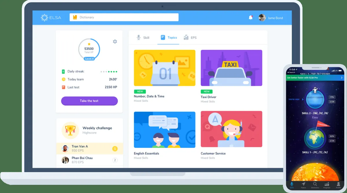 ELSA Speak : avis des utilisateurs, avantages & inconvénients de ce logiciel d'apprentissage des langues ELSA Speak : avis des utilisateurs, avantages & inconvénients de ce logiciel d'apprentissage des langues