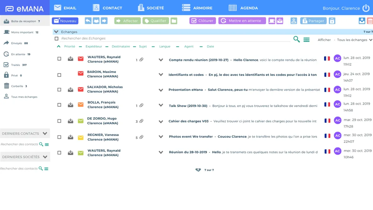 EMANA : avis des utilisateurs, avantages & inconvénients de ce logiciel de gestion des emails
