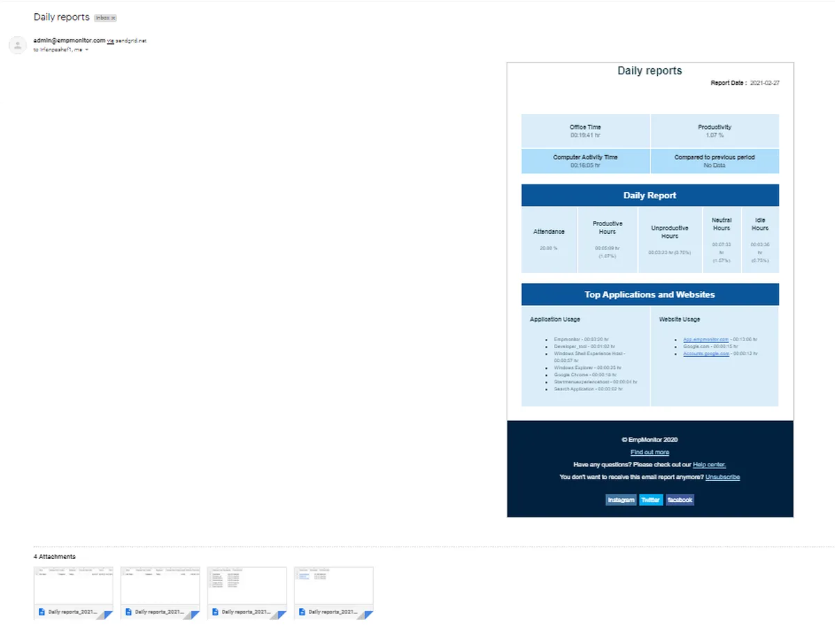 EmpMonitor : avis des utilisateurs, avantages & inconvénients de ce logiciel de surveillance des employés EmpMonitor : avis des utilisateurs, avantages & inconvénients de ce logiciel de surveillance des employés