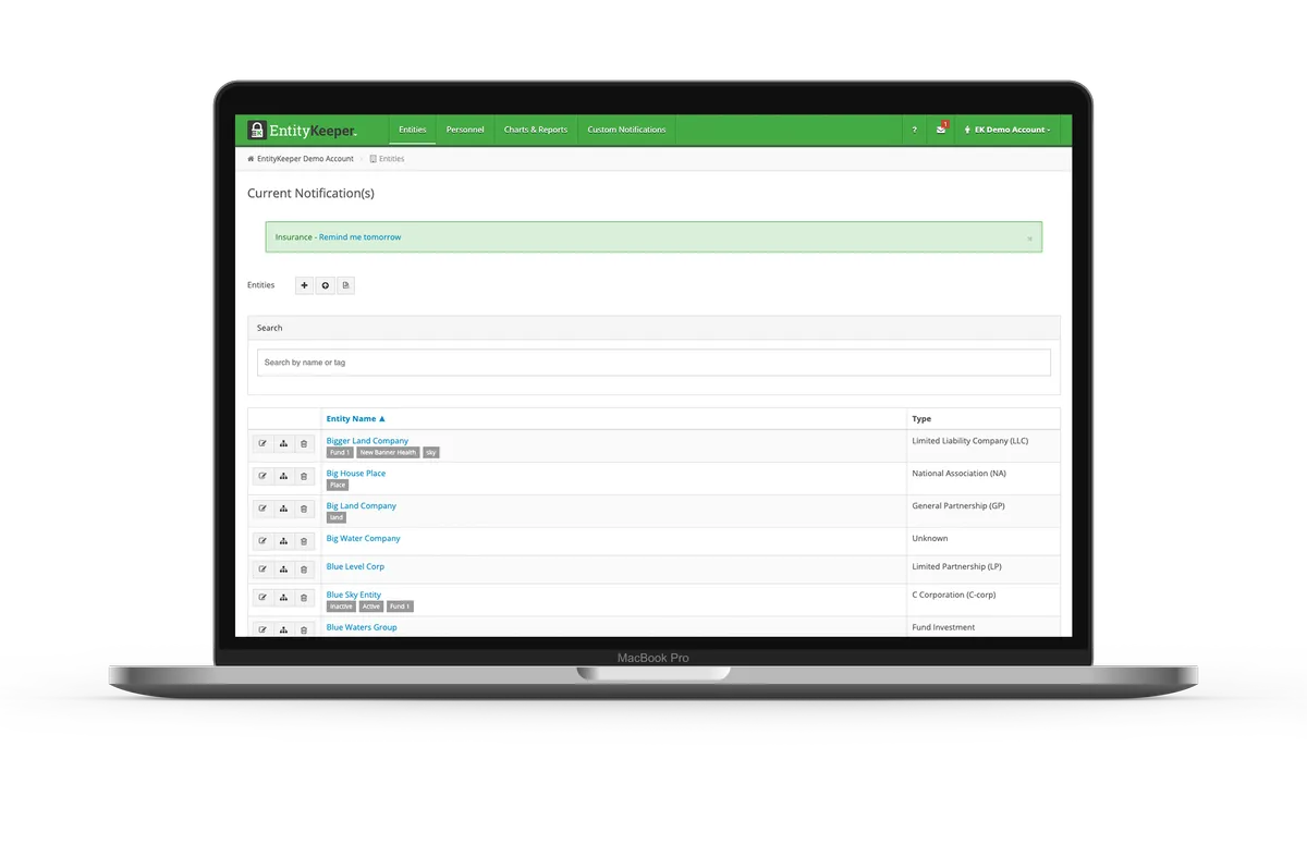 EntityKeeper : avis des utilisateurs, avantages & inconvénients de ce logiciel de gestion juridique EntityKeeper : avis des utilisateurs, avantages & inconvénients de ce logiciel de gestion juridique