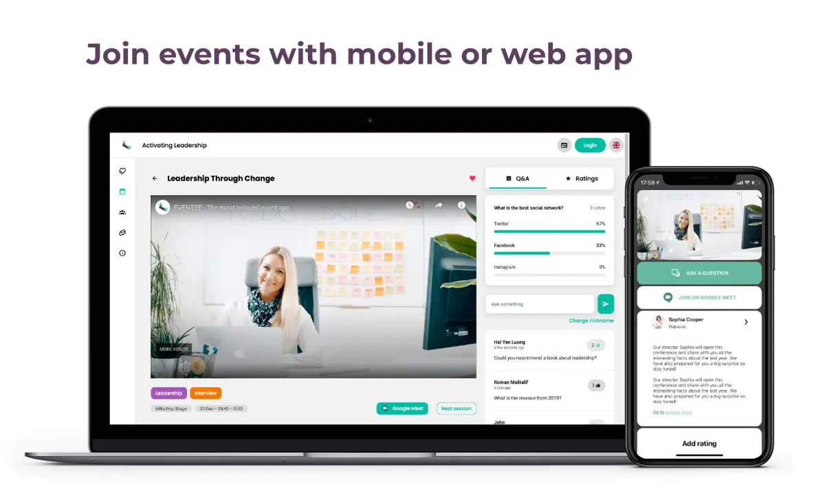 Eventee : avis des utilisateurs, avantages & inconvénients de ce logiciel de gestion d'événements Eventee : avis des utilisateurs, avantages & inconvénients de ce logiciel de gestion d'événements