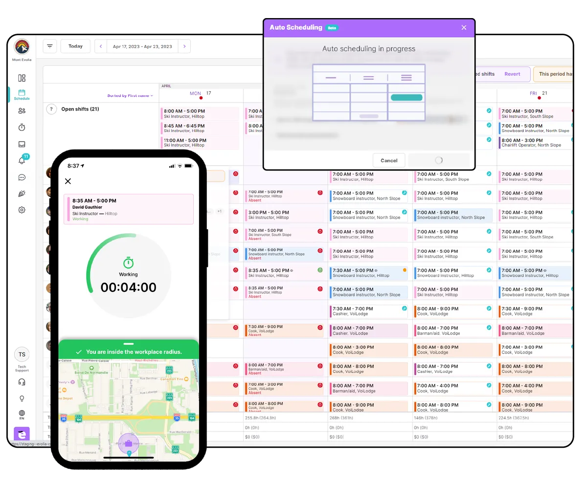 Evolia : avis des utilisateurs, avantages & inconvénients de ce logiciel de planning d'équipe Evolia : avis des utilisateurs, avantages & inconvénients de ce logiciel de planning d'équipe