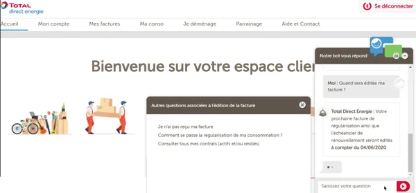 exemple chatbot totalenergies