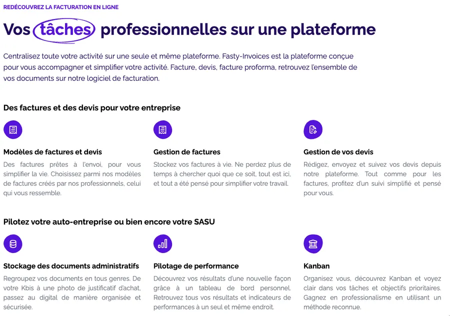 La facturation en ligne offre de nombreux services La facturation en ligne offre de nombreux services