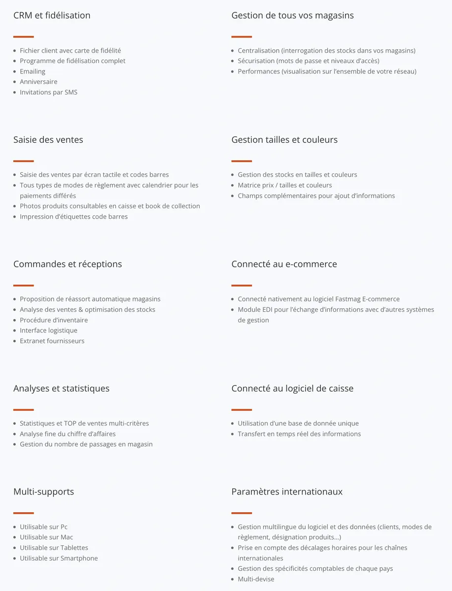 Orisha | Fastmag Boutique fonctionnalites Orisha | Fastmag Boutique fonctionnalites