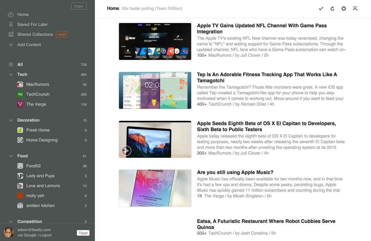 Feedly : avis des utilisateurs, avantages & inconvénients de ce lecteur de flux RSS