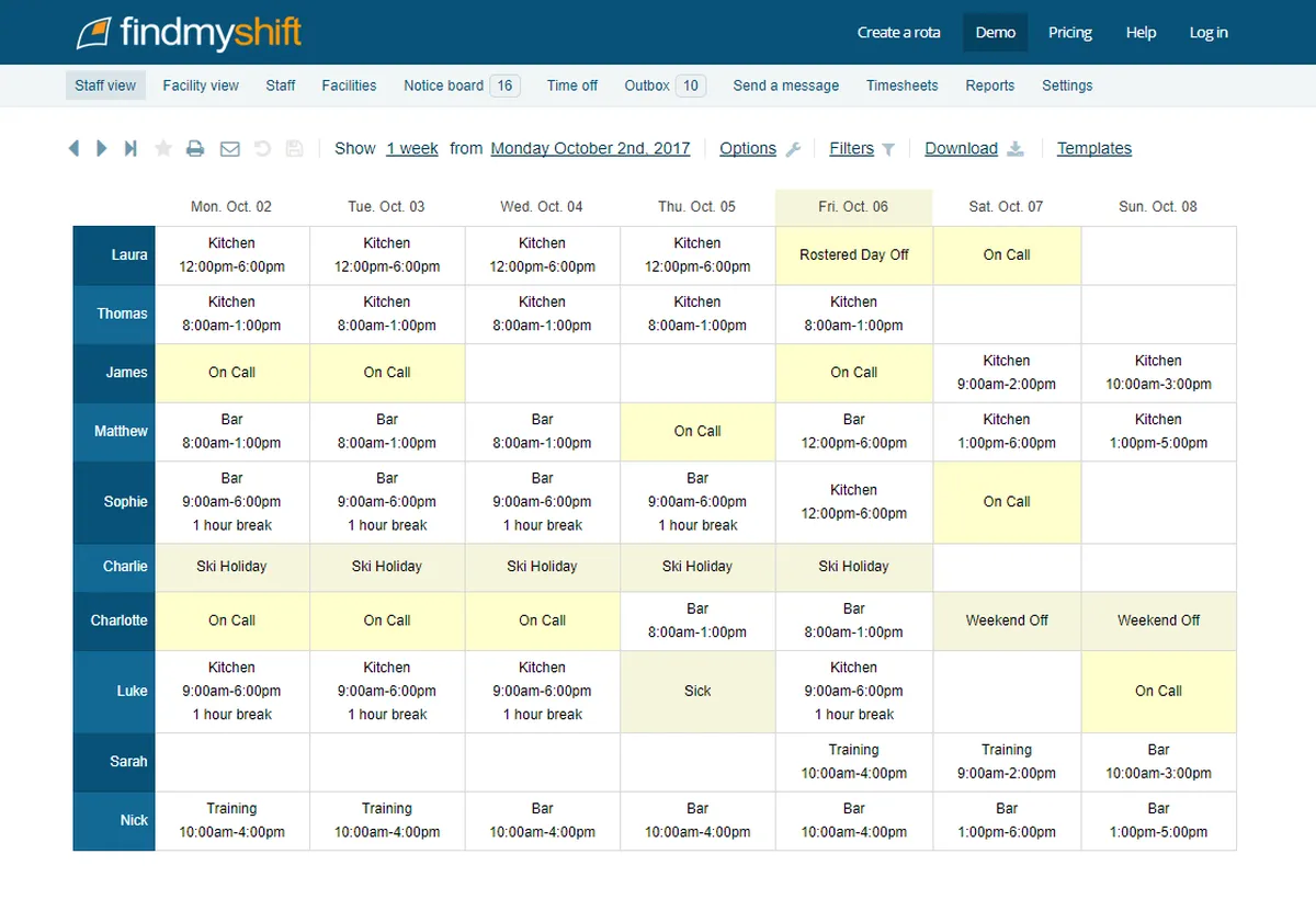 Findmyshift : avis des utilisateurs, avantages & inconvénients de ce logiciel de planning d'équipe Findmyshift : avis des utilisateurs, avantages & inconvénients de ce logiciel de planning d'équipe