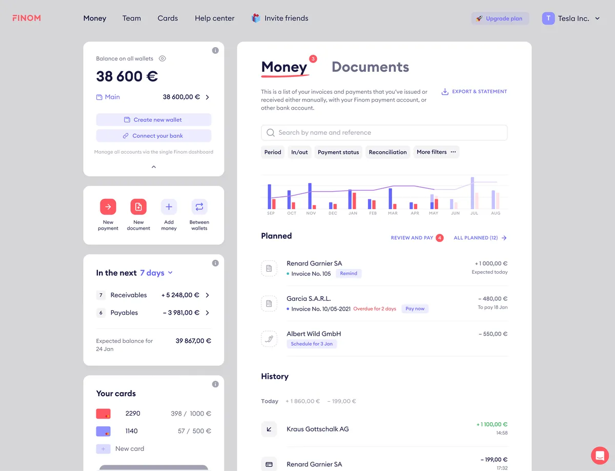 Finom : avis des utilisateurs, avantages & inconvénients de ce compte bancaire professionnel Finom : avis des utilisateurs, avantages & inconvénients de ce compte bancaire professionnel
