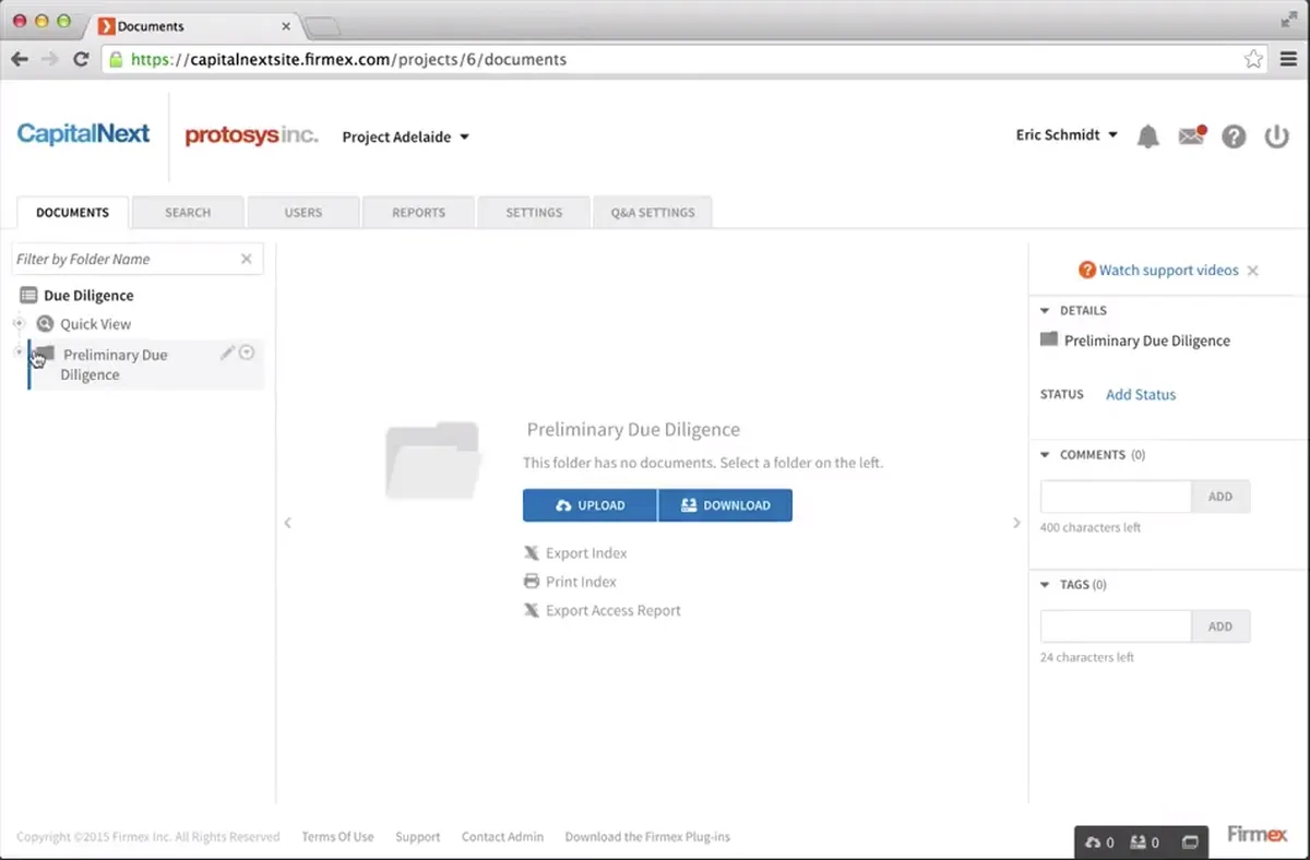 Firmex : avis des utilisateurs, avantages & inconvénients de ce logiciel de virtual data room Firmex : avis des utilisateurs, avantages & inconvénients de ce logiciel de virtual data room