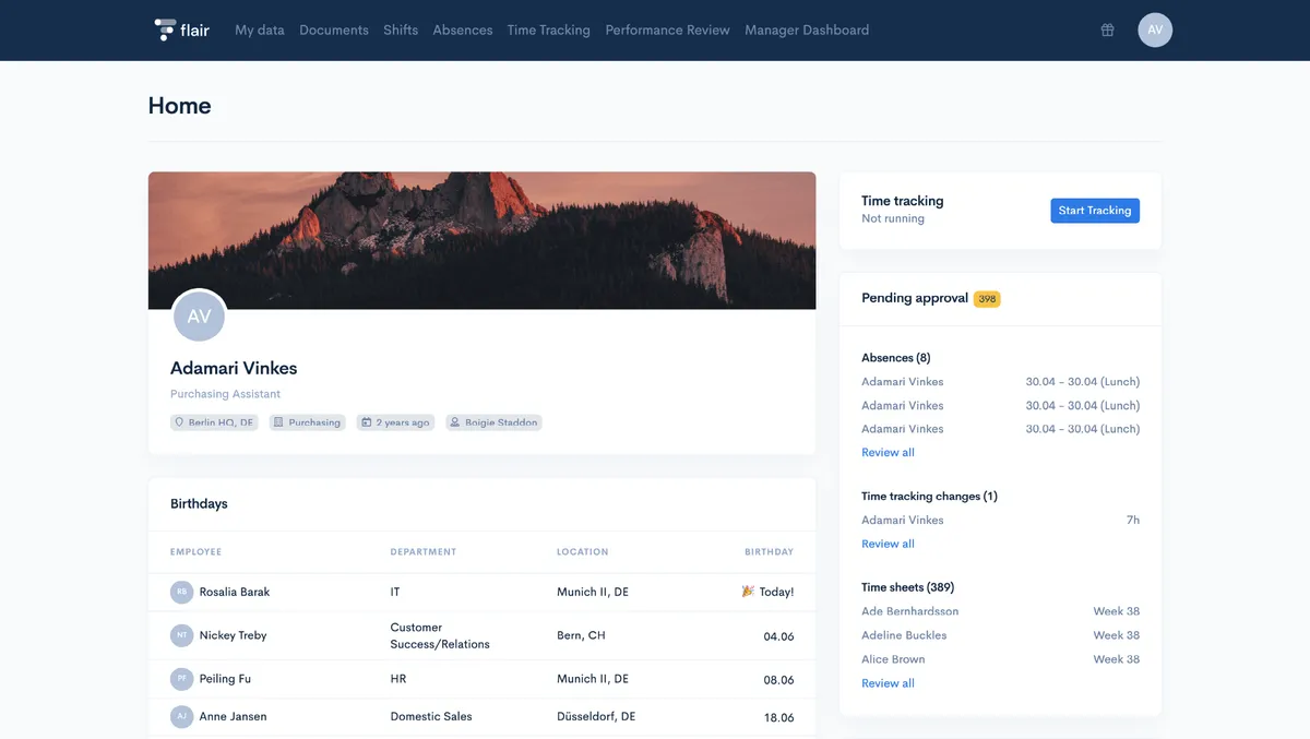 Flair : avis des utilisateurs, avantages & inconvénients de ce logiciel SIRH