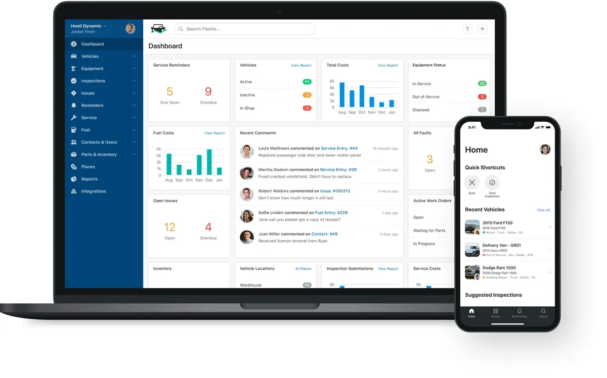 Fleetio : avis des utilisateurs, avantages & inconvénients de ce logiciel de gestion de flotte automobile Fleetio : avis des utilisateurs, avantages & inconvénients de ce logiciel de gestion de flotte automobile