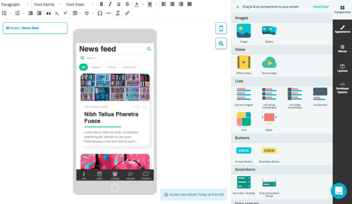 Fliplet : avis des utilisateurs, avantages & inconvénients de ce logiciel de création d'applications Fliplet : avis des utilisateurs, avantages & inconvénients de ce logiciel de création d'applications
