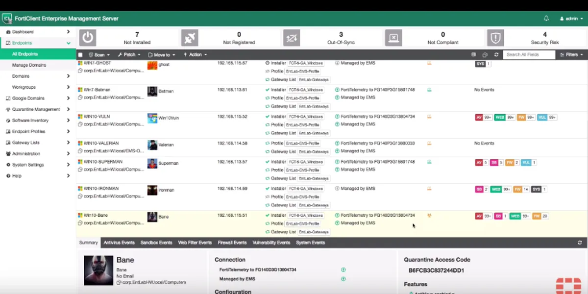 Fortinet FortiClient : avis des utilisateurs, avantages & inconvénients de ce logiciel de protection endpoint Fortinet FortiClient : avis des utilisateurs, avantages & inconvénients de ce logiciel de protection endpoint