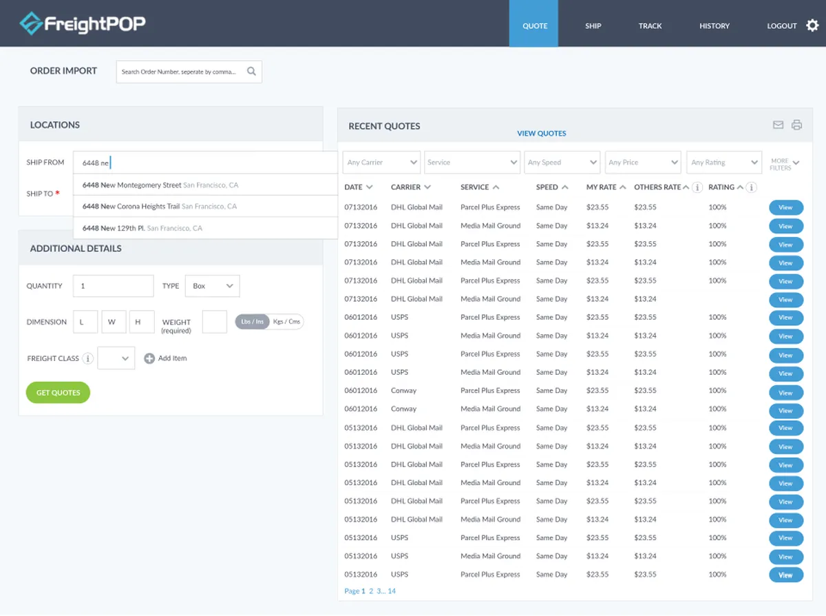 FreightPOP : avis des utilisateurs, avantages & inconvénients de ce logiciel supply chain FreightPOP : avis des utilisateurs, avantages & inconvénients de ce logiciel supply chain