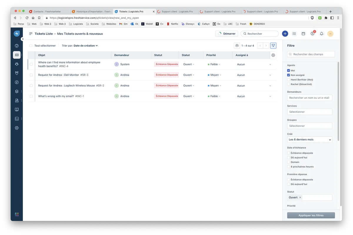 Freshservice : ticketing Freshservice : ticketing