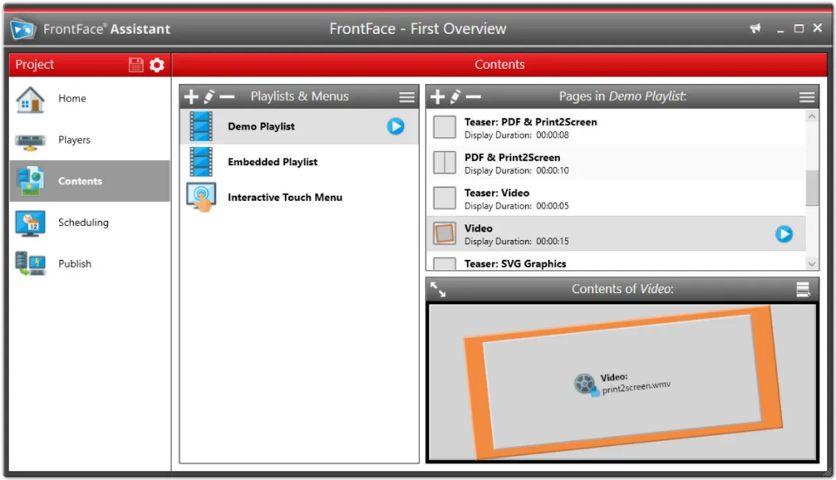 FrontFace : avis des utilisateurs, avantages & inconvénients de ce logiciel d'affichage dynamique