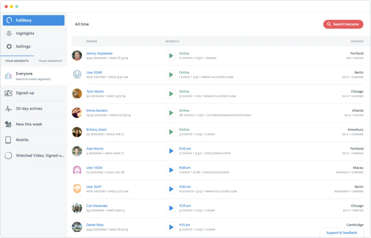 FullStory : avis des utilisateurs, avantages & inconvénients de ce logiciel de business intelligence FullStory : avis des utilisateurs, avantages & inconvénients de ce logiciel de business intelligence