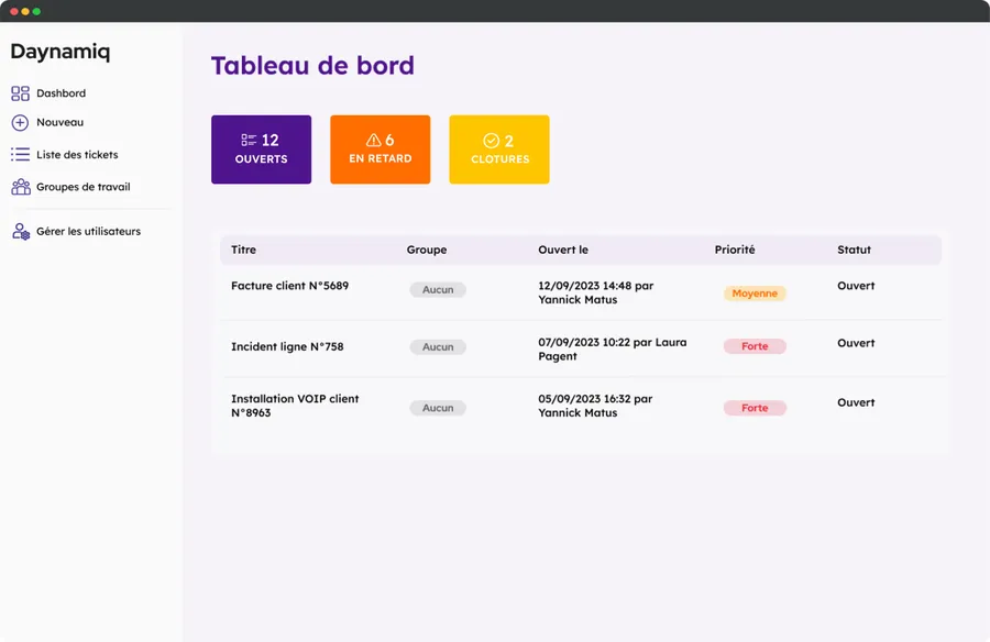 gestion tickets gestion tickets