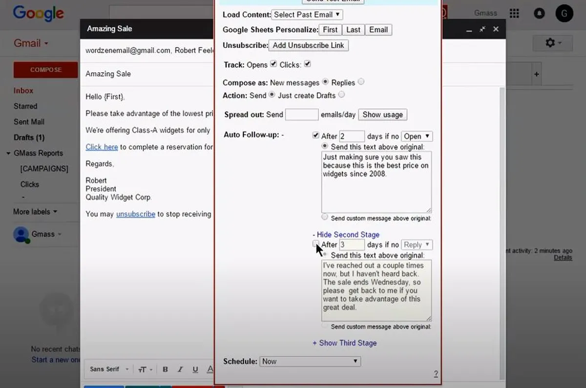 GMass : avis des utilisateurs, avantages & inconvénients de ce logiciel d'emailing / newsletters