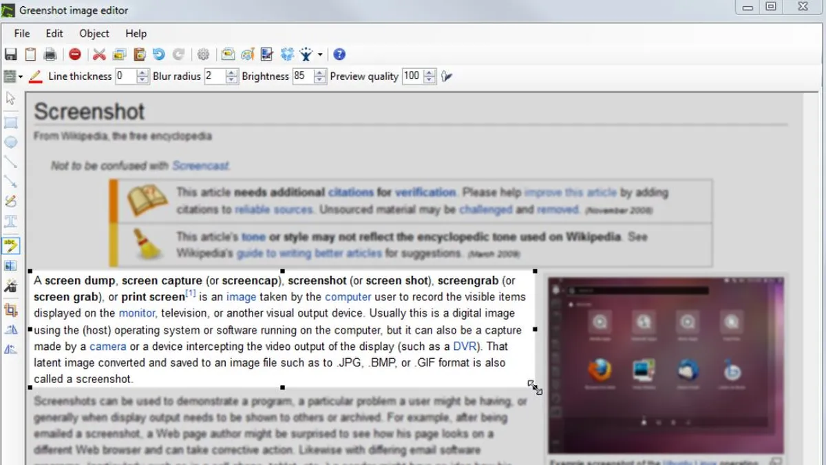 Greenshot : avis des utilisateurs, avantages & inconvénients de ce logiciel de capture d'écran Greenshot : avis des utilisateurs, avantages & inconvénients de ce logiciel de capture d'écran