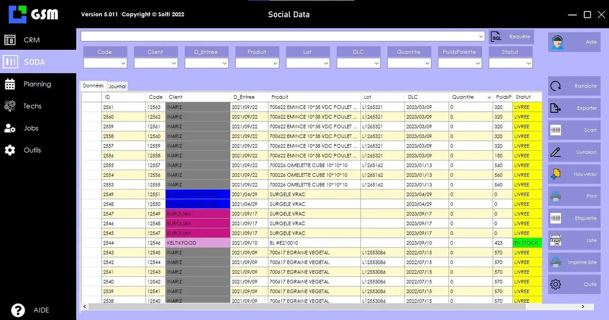 gsm interface soda