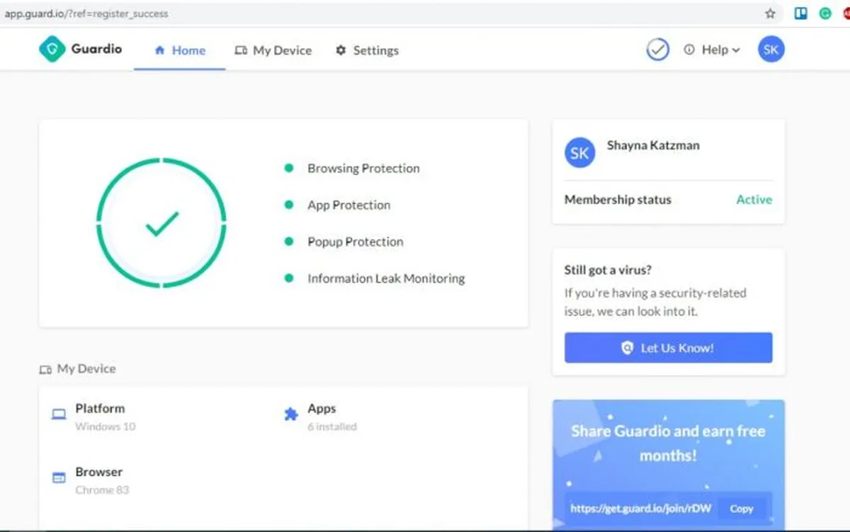 Guardio : avis des utilisateurs, avantages & inconvénients de ce logiciel de cybersécurité / sécurité informatique Guardio : avis des utilisateurs, avantages & inconvénients de ce logiciel de cybersécurité / sécurité informatique