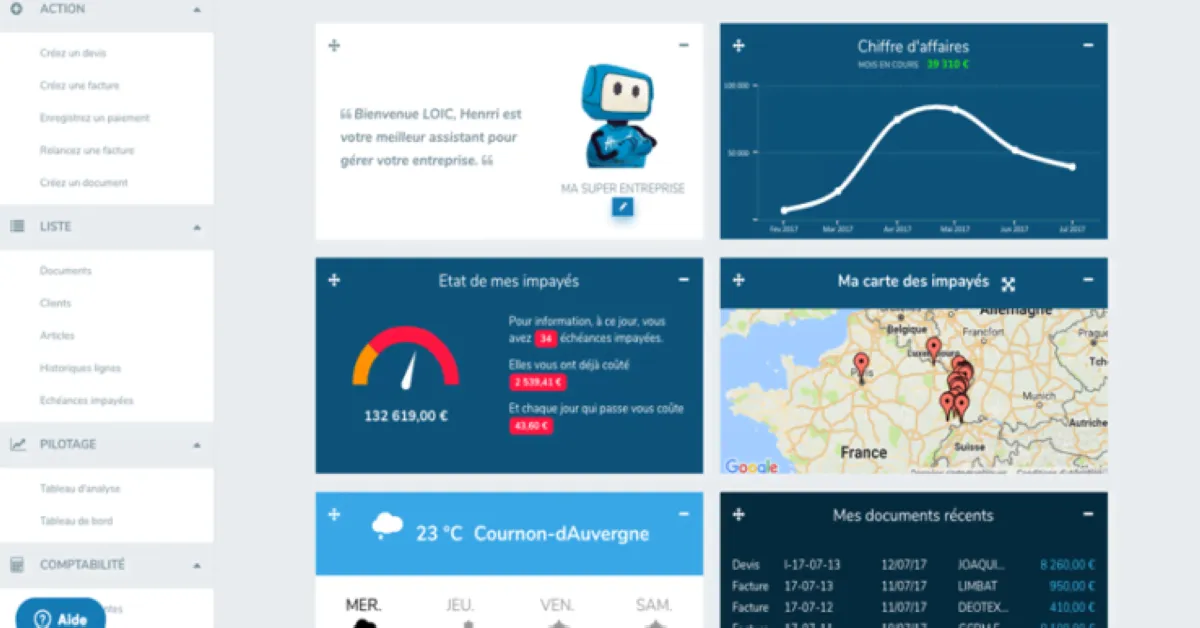 Henrri : avis des utilisateurs, avantages & inconvénients de ce logiciel de facturation Henrri : avis des utilisateurs, avantages & inconvénients de ce logiciel de facturation