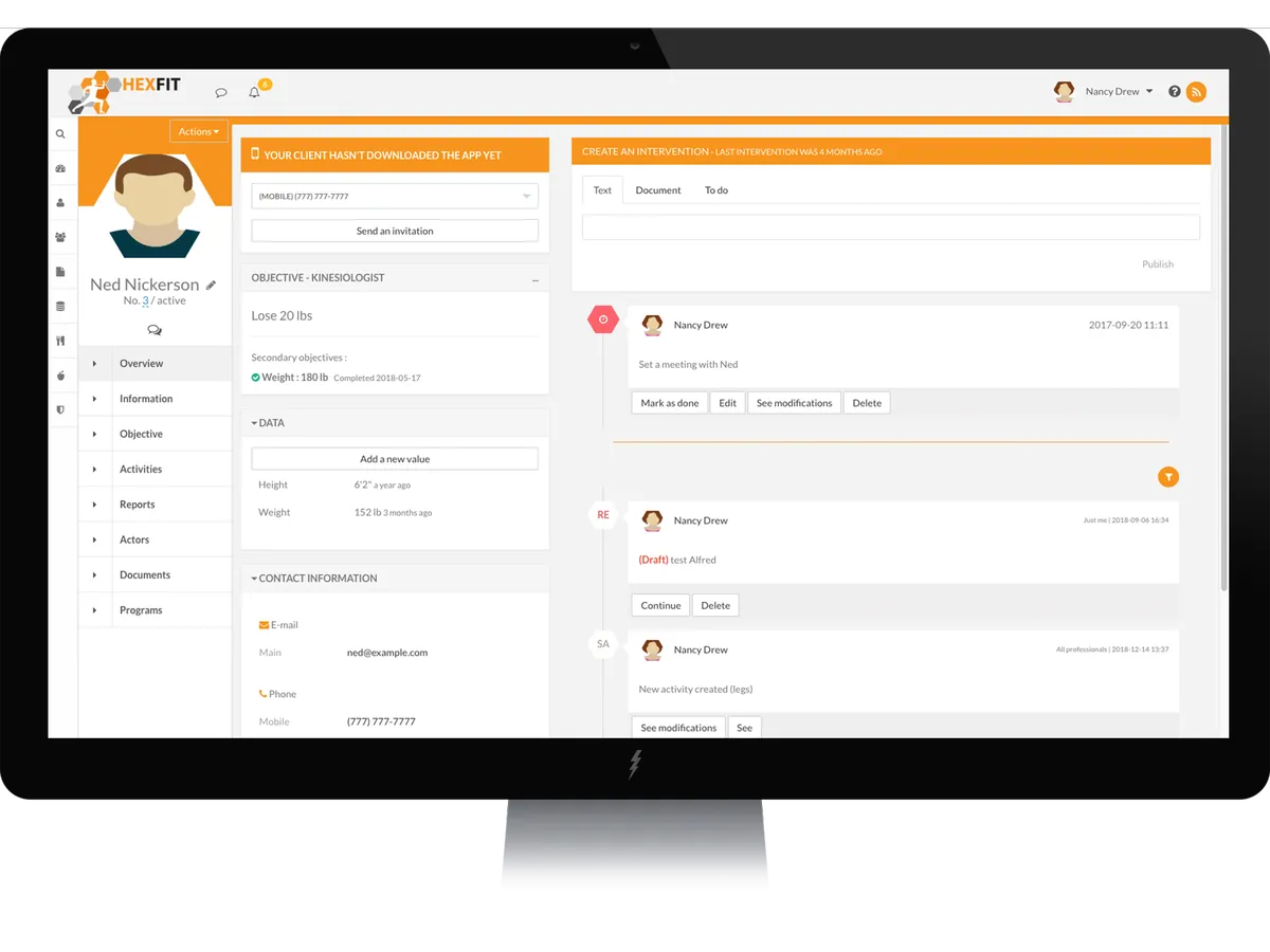 Hexfit : avis des utilisateurs, avantages & inconvénients de ce logiciel pour coaching personnel
