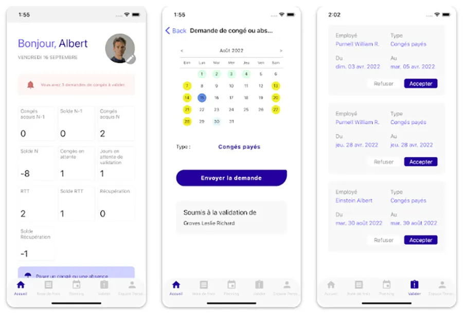 HiFiveWork : application iPhone & Android HiFiveWork : application iPhone & Android