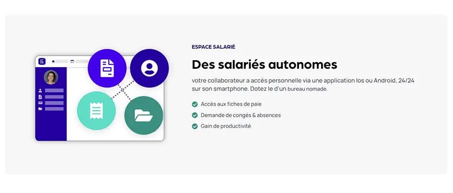HiFiveWork : fonctionnalité espace salarié HiFiveWork : fonctionnalité espace salarié