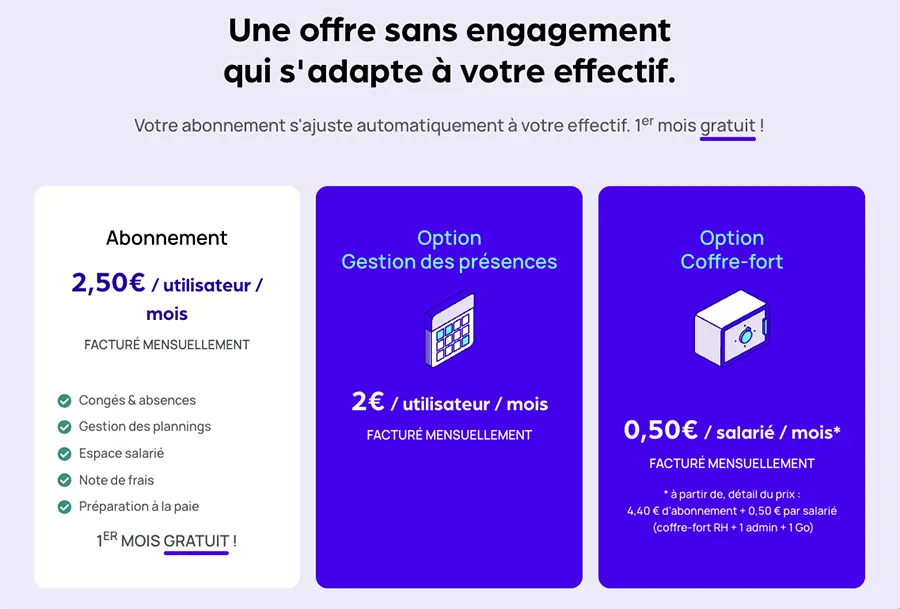 HiFiveWork : prix HiFiveWork : prix