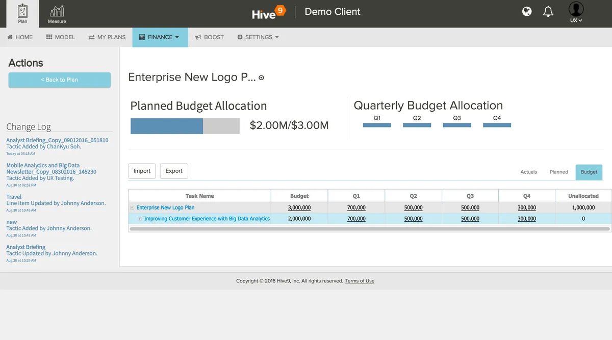 Hive9 : avis des utilisateurs, avantages & inconvénients de ce logiciel de marketing analytics Hive9 : avis des utilisateurs, avantages & inconvénients de ce logiciel de marketing analytics