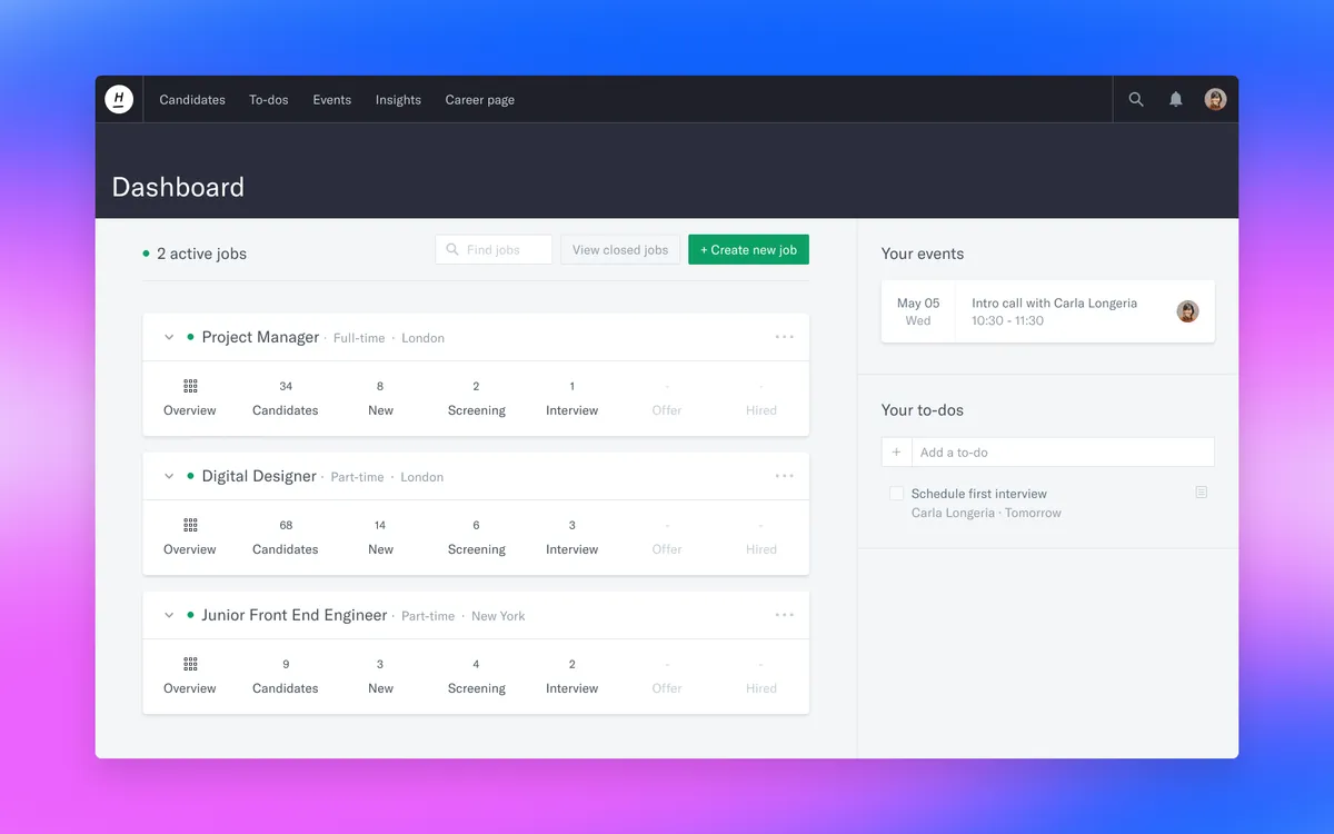 Homerun : avis des utilisateurs, avantages & inconvénients de ce logiciel de recrutement ATS