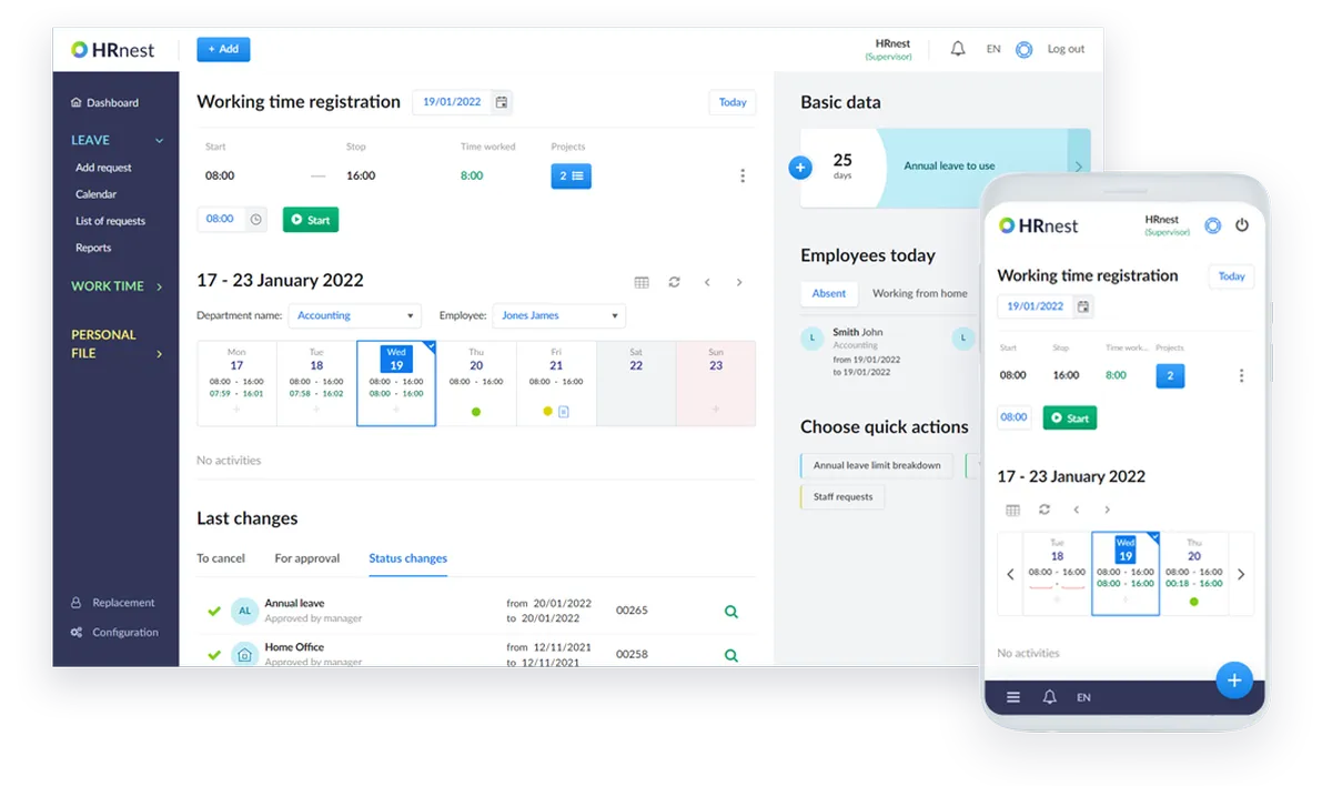 HRnest : avis des utilisateurs, avantages & inconvénients de ce logiciel RH