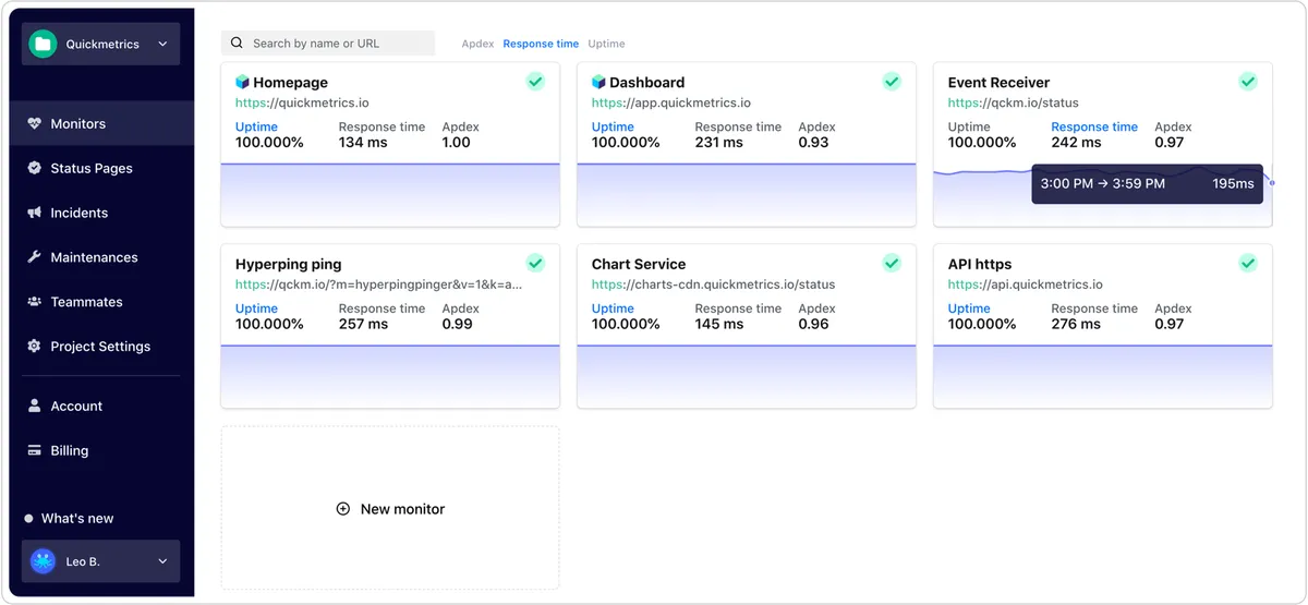 Hyperping : avis des utilisateurs, avantages & inconvénients de ce logiciel de monitoring de site web Hyperping : avis des utilisateurs, avantages & inconvénients de ce logiciel de monitoring de site web