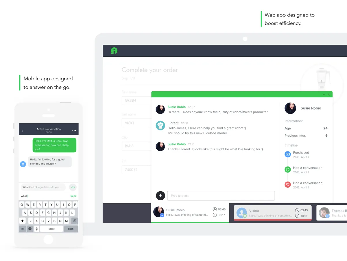 Iadvize : avis des utilisateurs, avantages & inconvénients de ce logiciel de Chatbot IA / Agent IA Iadvize : avis des utilisateurs, avantages & inconvénients de ce logiciel de Chatbot IA / Agent IA
