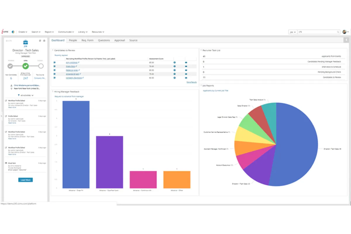 iCIMS : avis des utilisateurs, avantages & inconvénients de ce logiciel SIRH iCIMS : avis des utilisateurs, avantages & inconvénients de ce logiciel SIRH